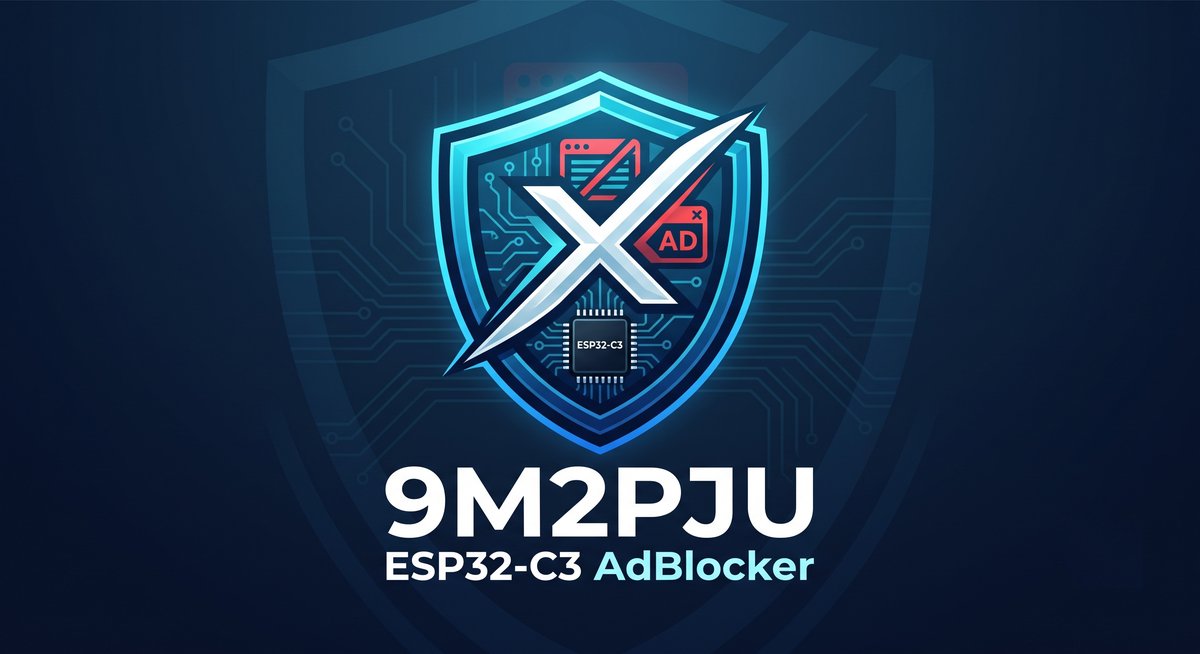 9M2PJU ESP32-C3 AdBlocker